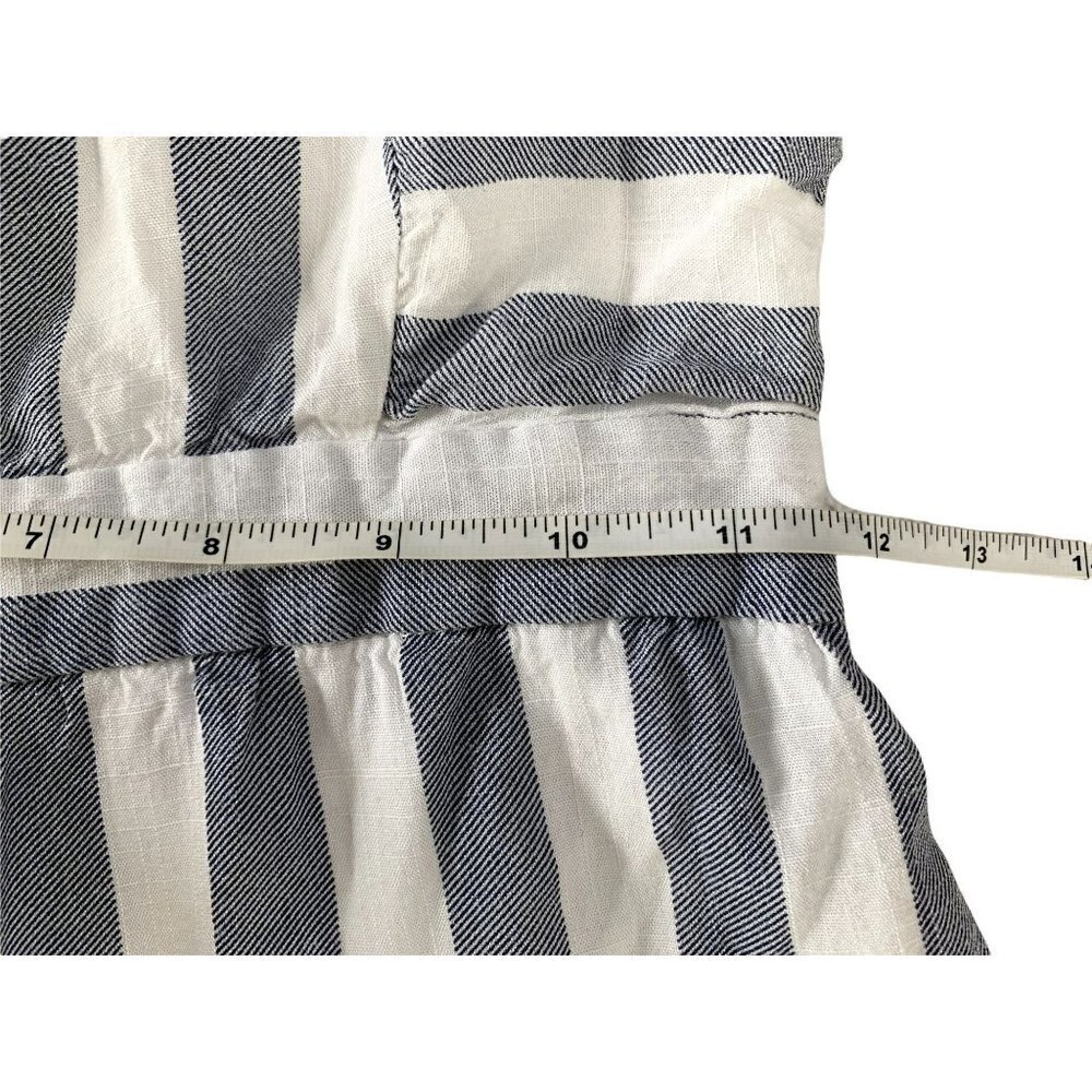 Fab'rik Women's Ruffled Stripped Jumpsuit - Picture 8 of 9